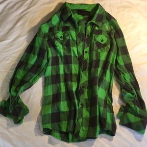 XL Fox flannel